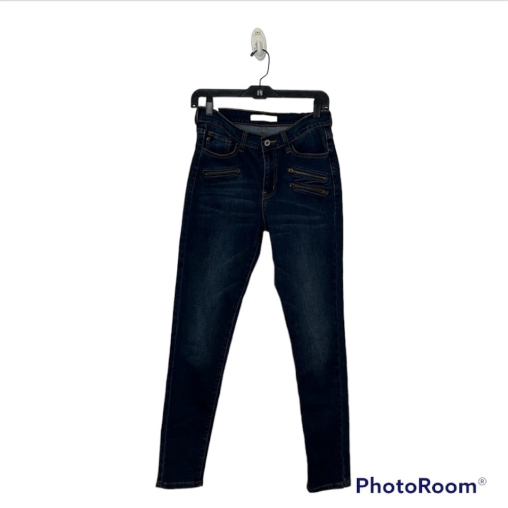 KanCan high rise zíper front pockets size 27